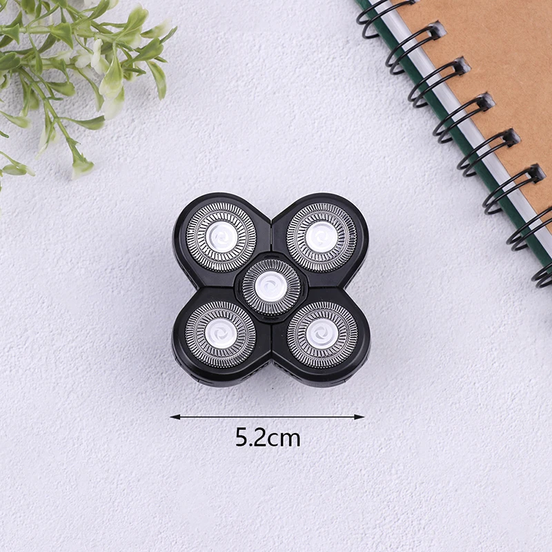 Washable Men 5 Blade Razor Replacement Shaving Heads For Alternate Floating Electric 5D Shavers Trimmers Kit 4D Cutter Blades razor blades,razor parts,shaver replacement head