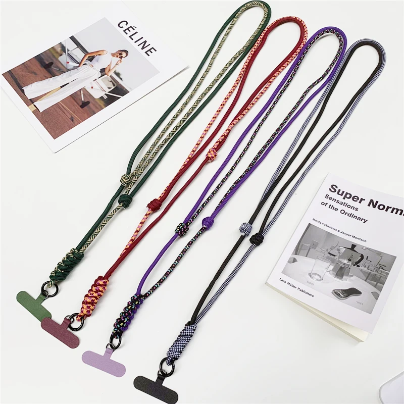 Enhanced Adjustable Crossbody Phone Lanyard with Sturdy Anti-loss Design