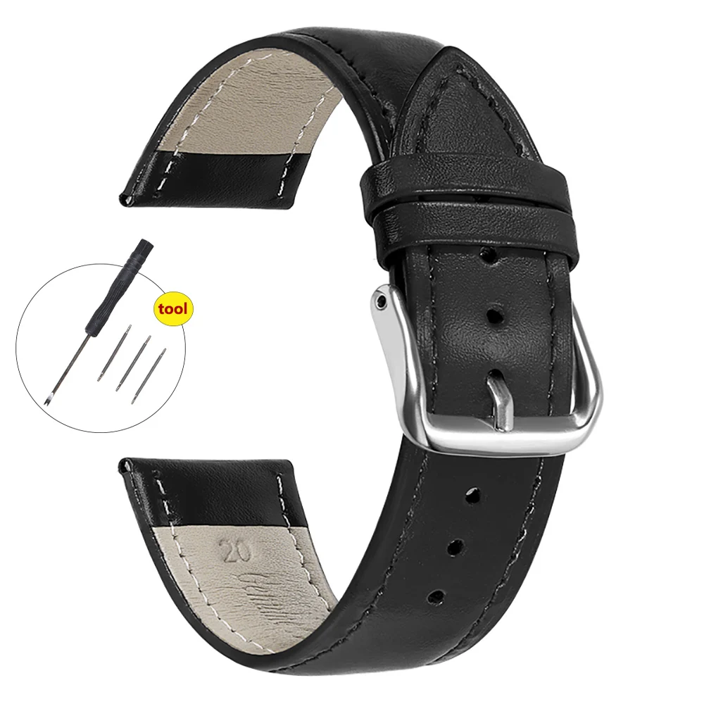 Elegant Leather Watch Strap Bracelet