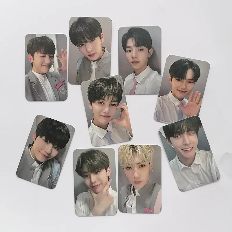 

9Pcs/Set Kpop Photocards BOYS PLANET ZEROBASEONE Postcard ZB1 LOMO Cards ZHANG HAO RICKY Double-Sided Paper Card Fans Collection