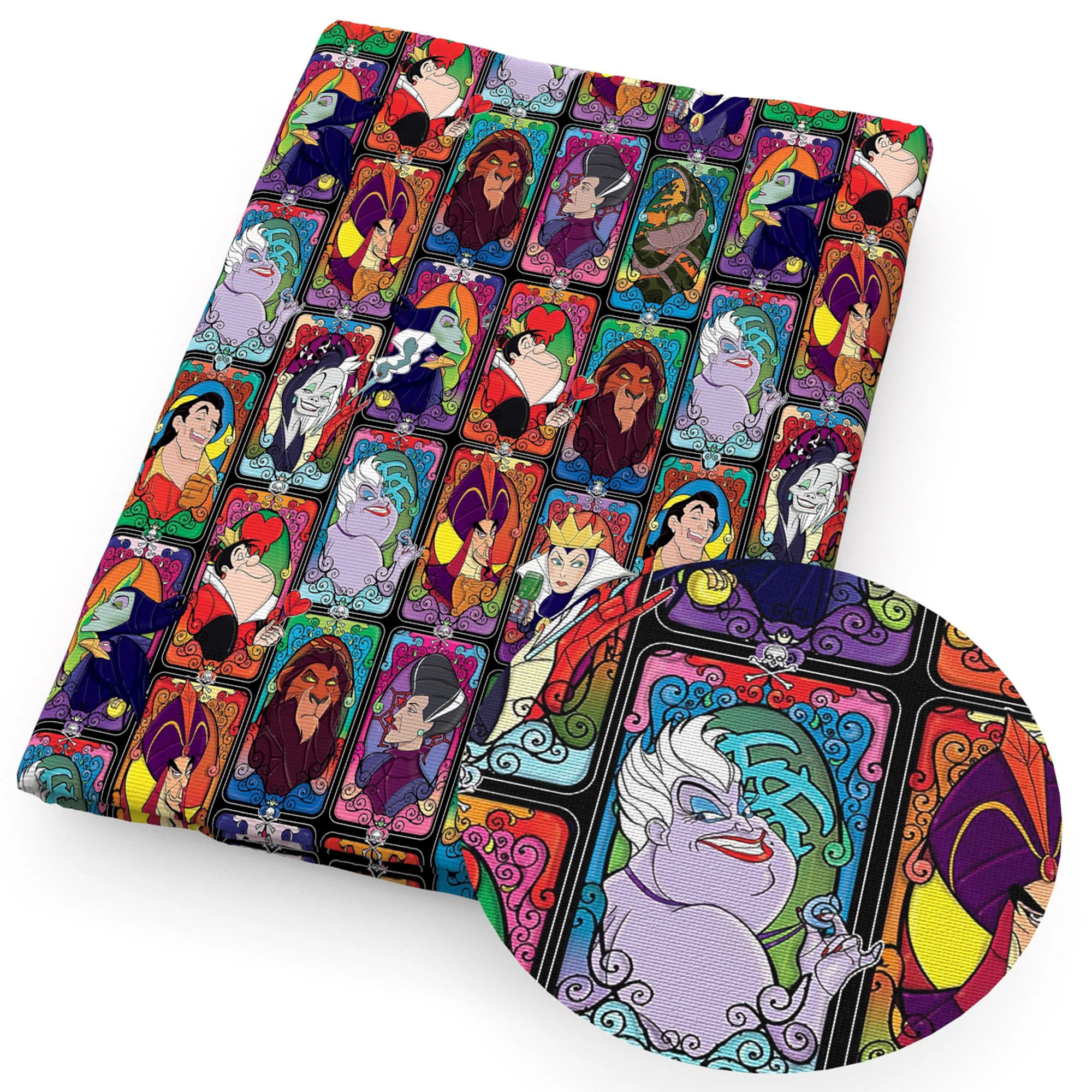 Disney Maleficent Villains 20*33cm Faux Leather Sheets