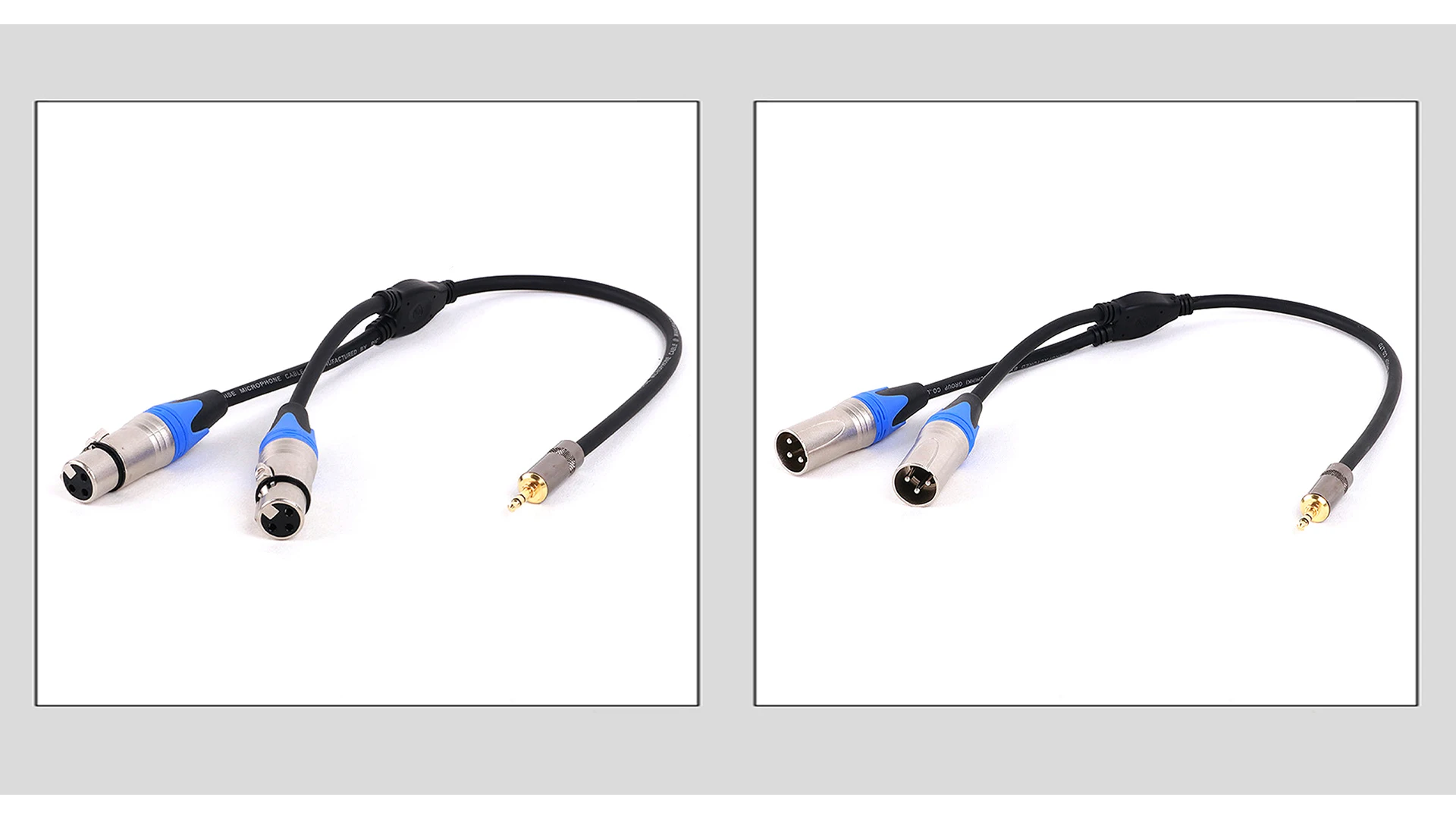 Buntes 3-poliges weibliches/männliches xlr bis 3,5 (0,3mm) trs-Buchse unausgeglichenes Mikrofon kabel Mikrofon kabel für dynamisches Mikrofon 0,5 m-m – Detail 12