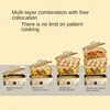 6-36L Electric Steamer Large Capacity Stainless Steel Steamer Reservable Household Intelligent Multi-function Electric Hot Pot 6