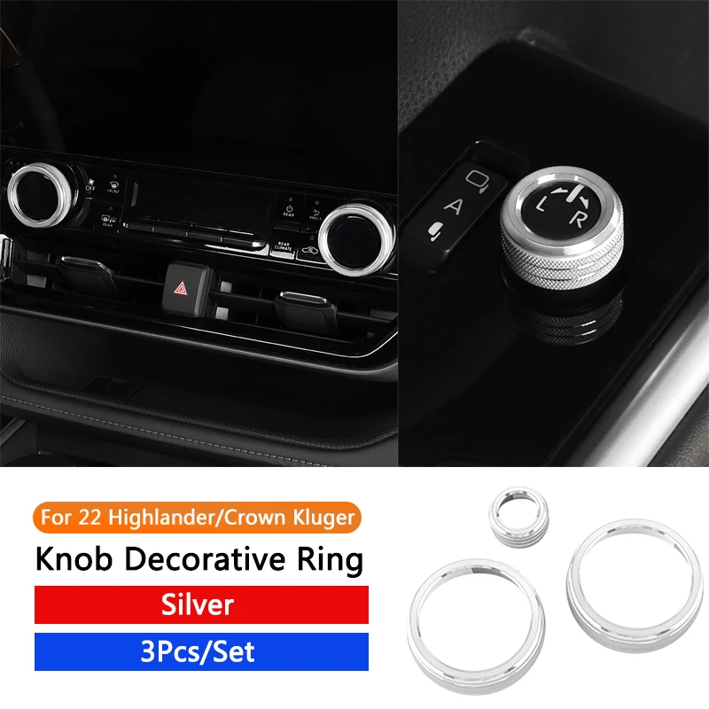 Air Conditioning Knob Cover For Toyota Highlander Kluger