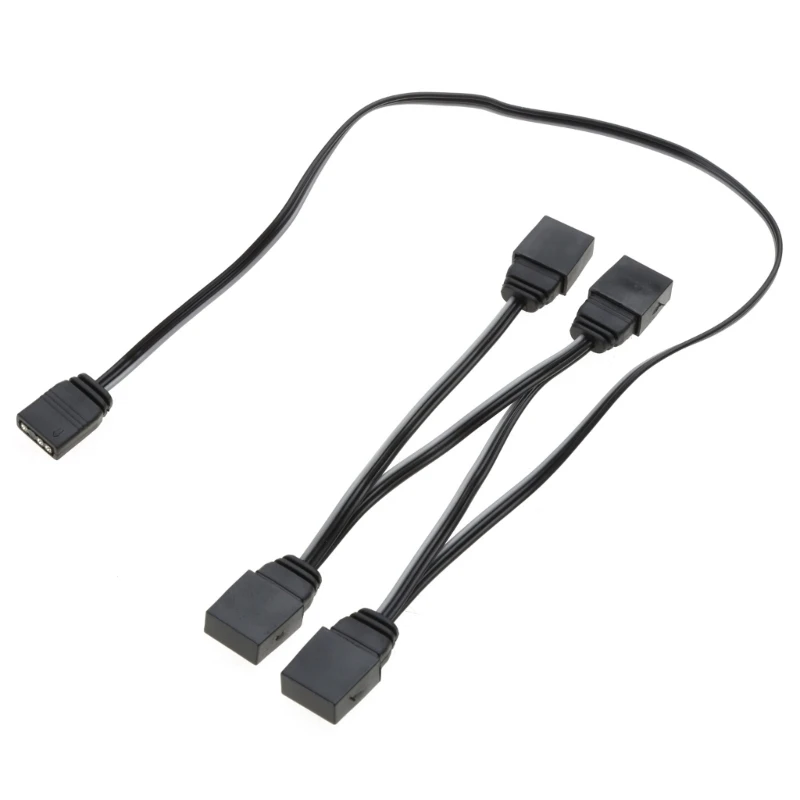 ARGB 분배기 5V 3Pin 1 4 또는 6 범용 35cm 메인 보드 ARGB RGB 확장 Dropship