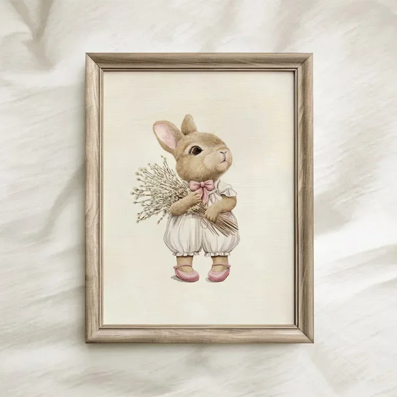 Pink Nursery Gallery Art Wall 6