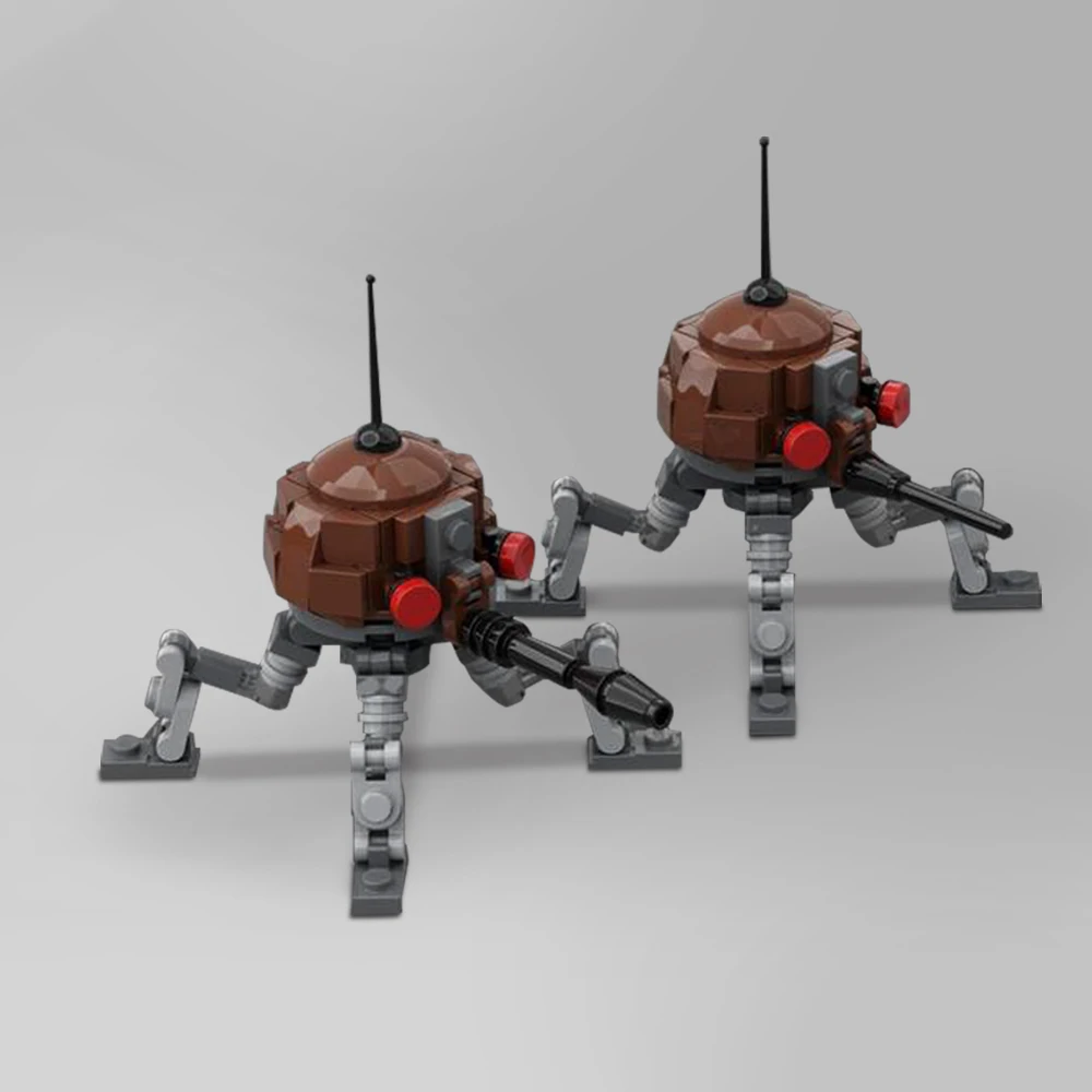 

Конструктор игрушечный карликовый MOC, украшение из фильма дроид, набор строительных блоков для обучения «сделай сам», игрушки для детей, подарок на день рождения