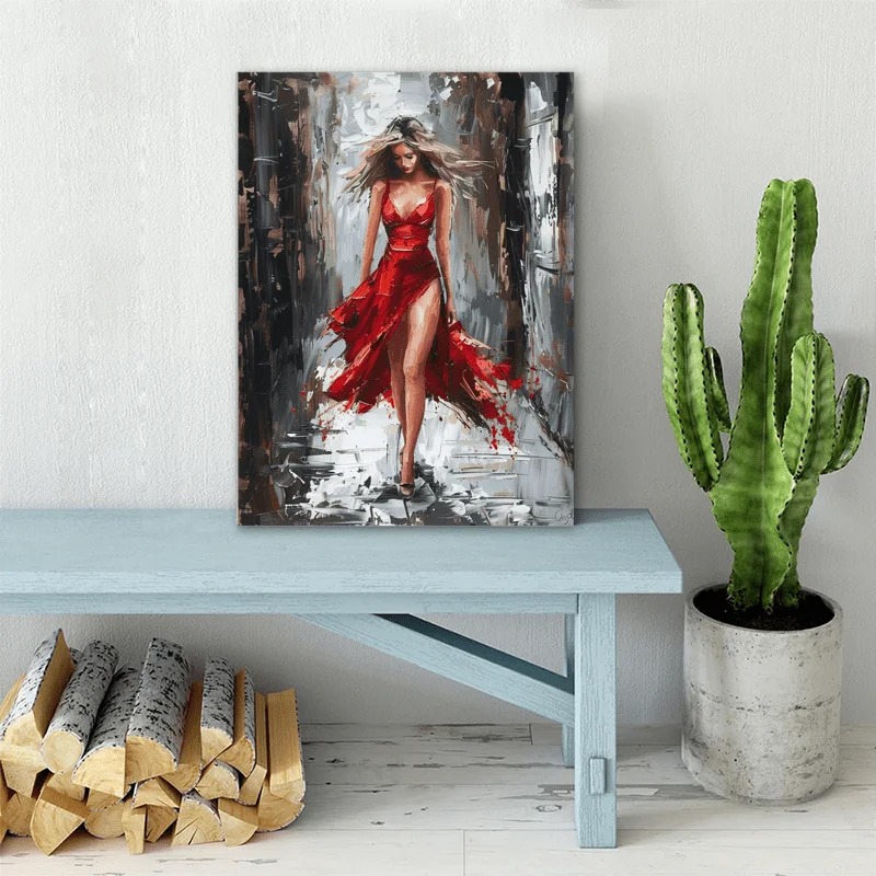 Elegant Woman Canvas Art 3