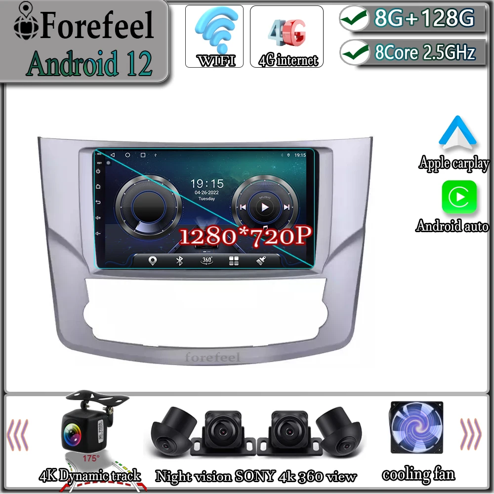 Android 12 Per Toyota Avalon 2012 Carplay Autoradio Monitor Schermo Tv Multimedia Lettore Video Gps Navigazione Bluetooth