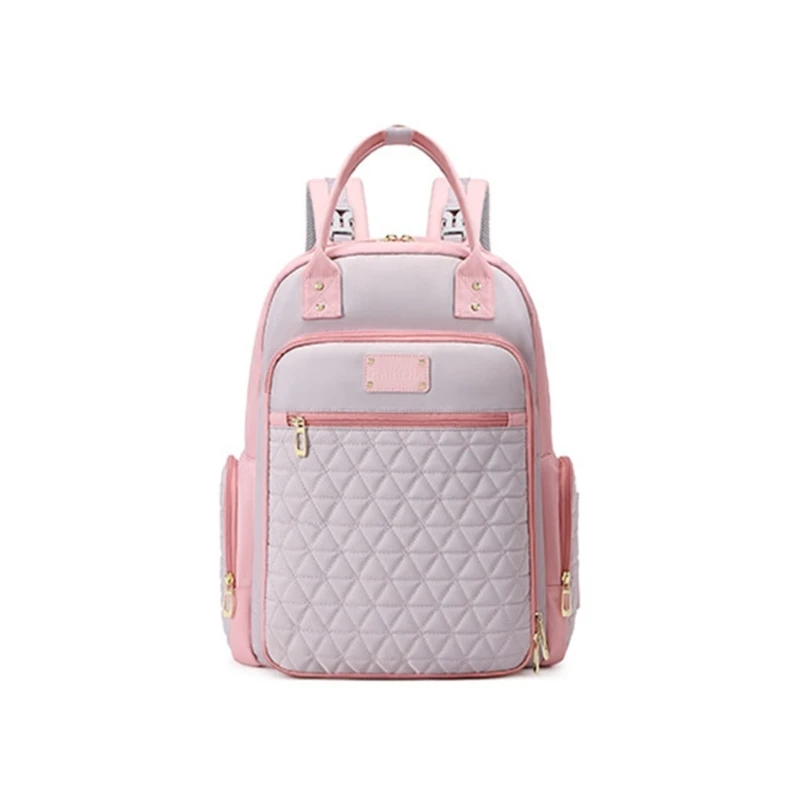 Contemporary Diaper Backpack Large Capacity Suitable for Moms and Babies