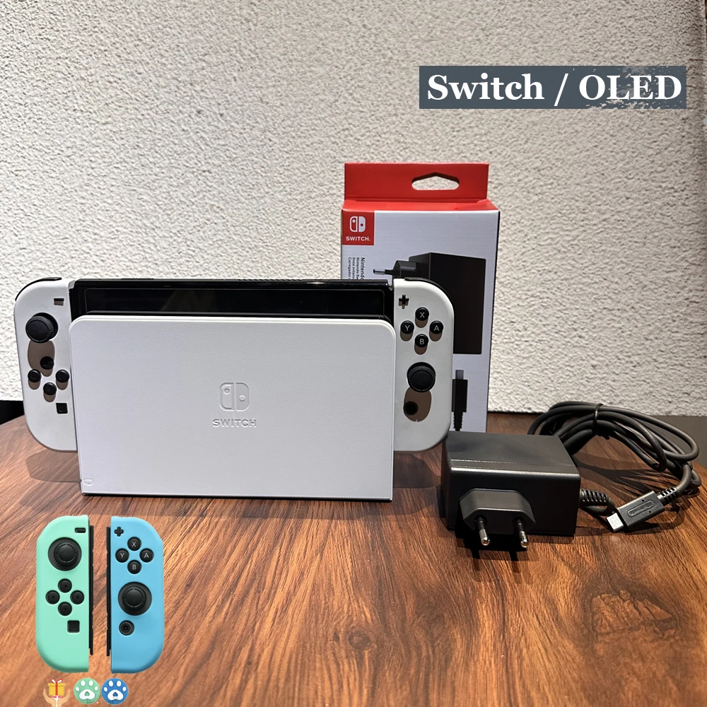 Per Ns Nintend Switch Dock Di Ricarica Oled Dock Station Tv Compatibile Con Hdmi Dock Per Switch Alimentatore Adattatore Ca