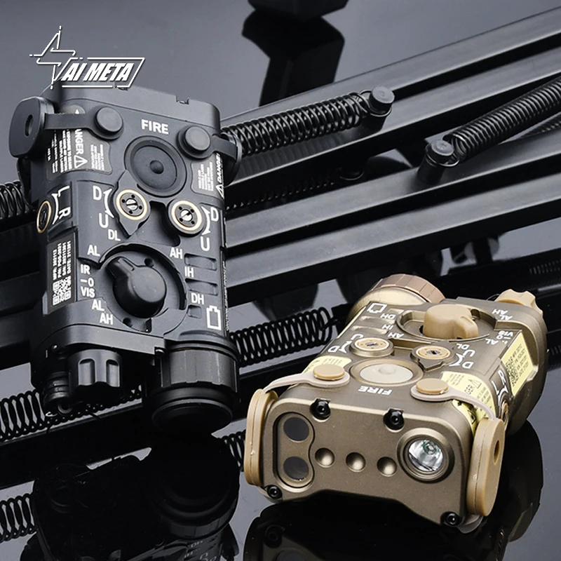 

Тактический металлический ИК-лазерный фонарик NGAL для охоты, белый светодиод, красный, зеленый, синий лазерный стробоскоп, PEQ15 DBALA2 подходит для Пикатинни 20 мм