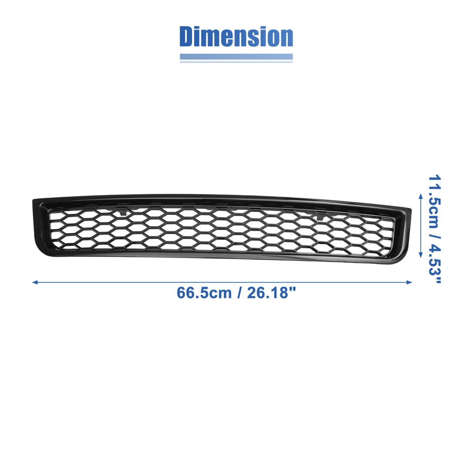 2x STOßSTANGE GITTER FÜR AUDI A4 8E B6 SEDAN 2002-2005 BLENDE NEBELSCHEINWERFER
