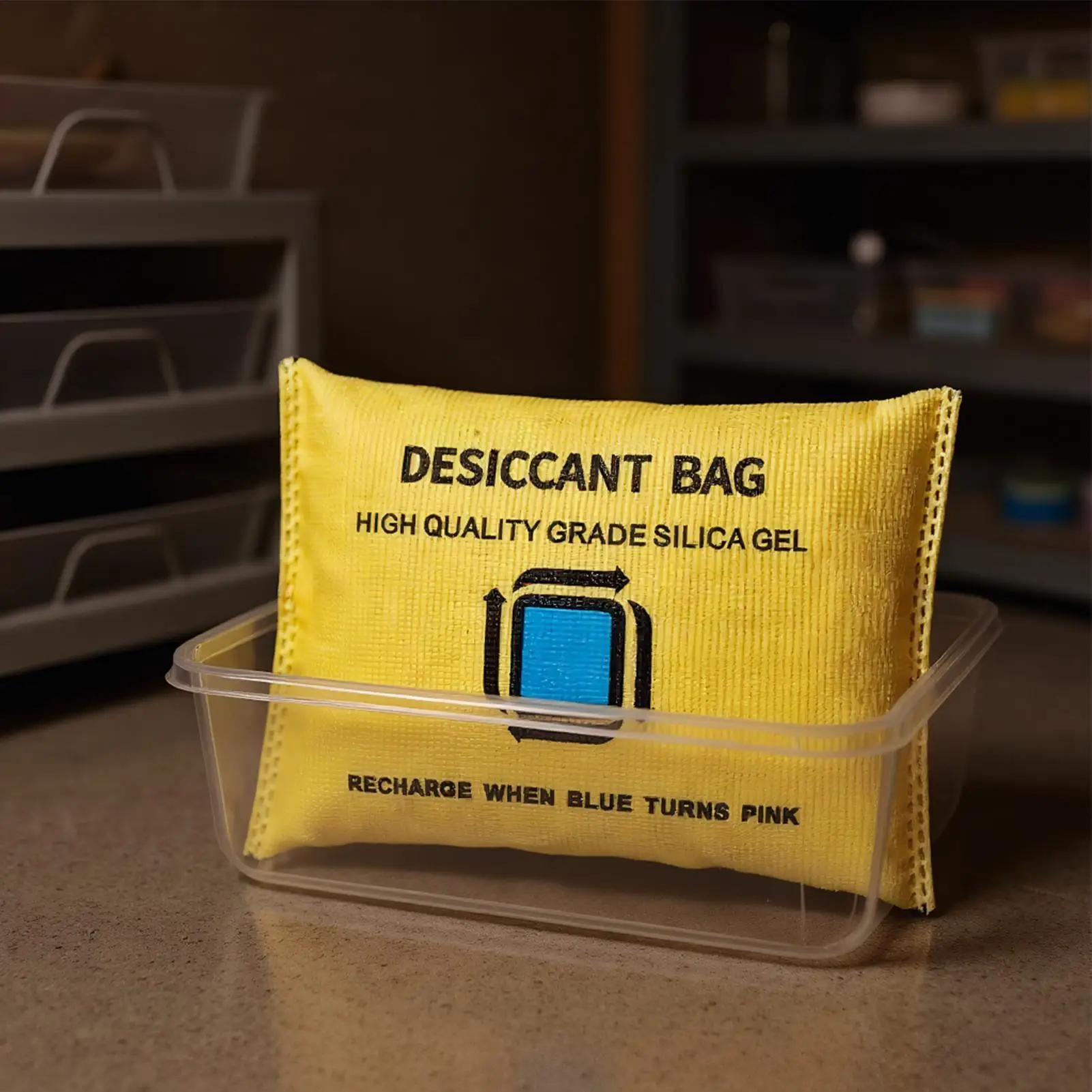 Reusable Dehumidifier Bags Moisture Absorber Closet Dryer Rechargeable Silica Gel Desiccant Wardrobe Cabinet Basement Car
