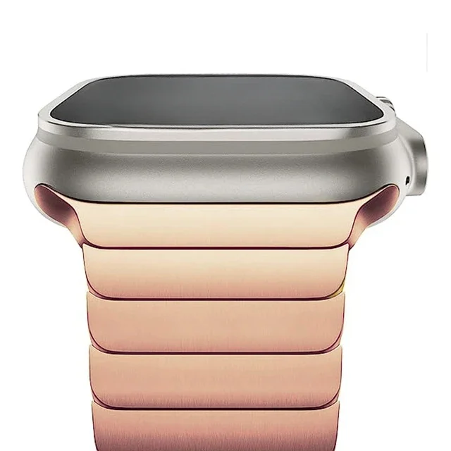 Premium Stainless Steel Watch Strap - Elegant Metal Bracelet
