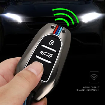 New Car Flip Key Case Cover Shell per Peugeot 208 3008 308 508 408 2008 307 4008 per Citroen C4 C3 C6 CACTUS C8 Keyless - New Car Flip Key Case Cover Shell per Peugeot 208 3008 308 508 408 2008