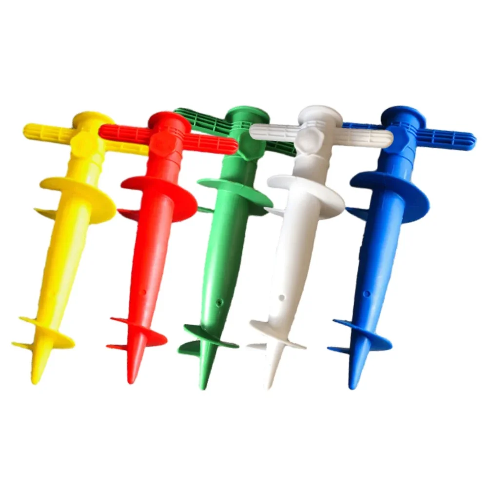1PC Umbrella Base Adjustable Plastic Sun Beach Patio Sand Ground Fixing Anchor Stand Spike Auger Keep Holder Garden Accessories