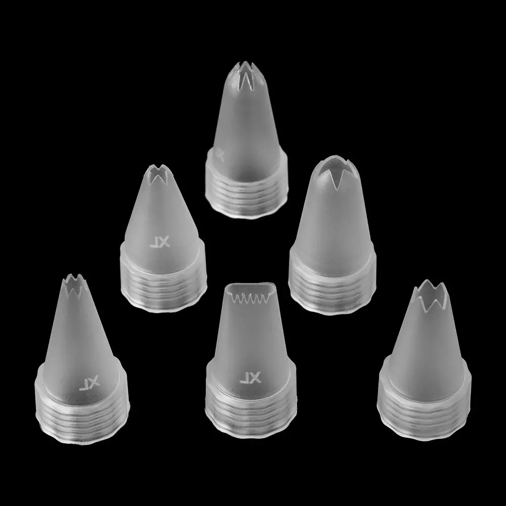

10Pcs Plastic Piping Icing Nozzle For Mobile Phone Case Accessories DIY Cream Glue Simulation Cream Gel Baking Tools