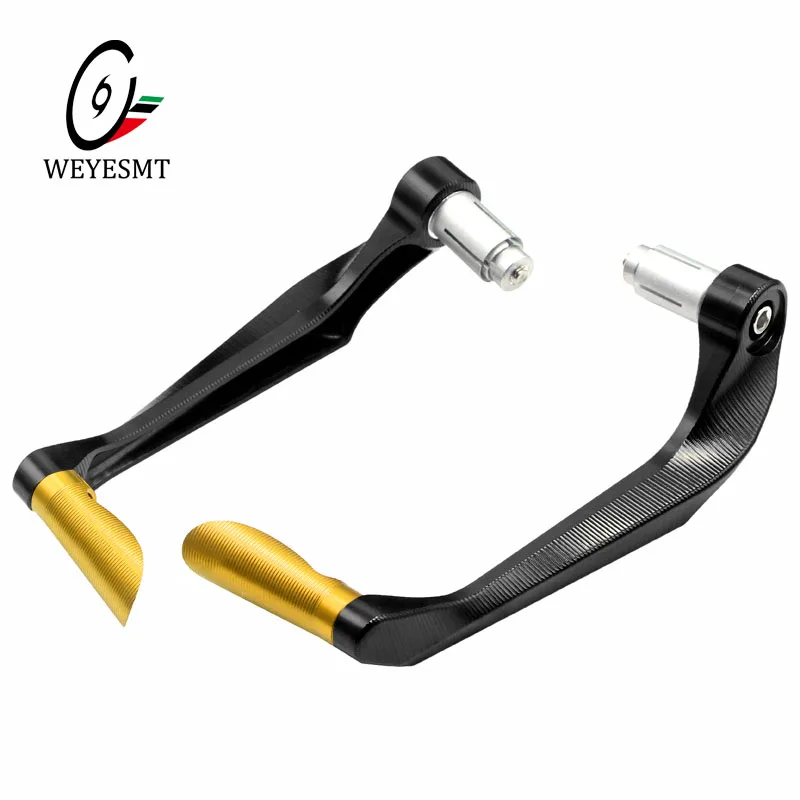 Universal CNC Motorcycle Brake Clutch Levers Protector Guard for Motorbike 22mm 7/8" Handlebar Grip Ends Handguards Motors