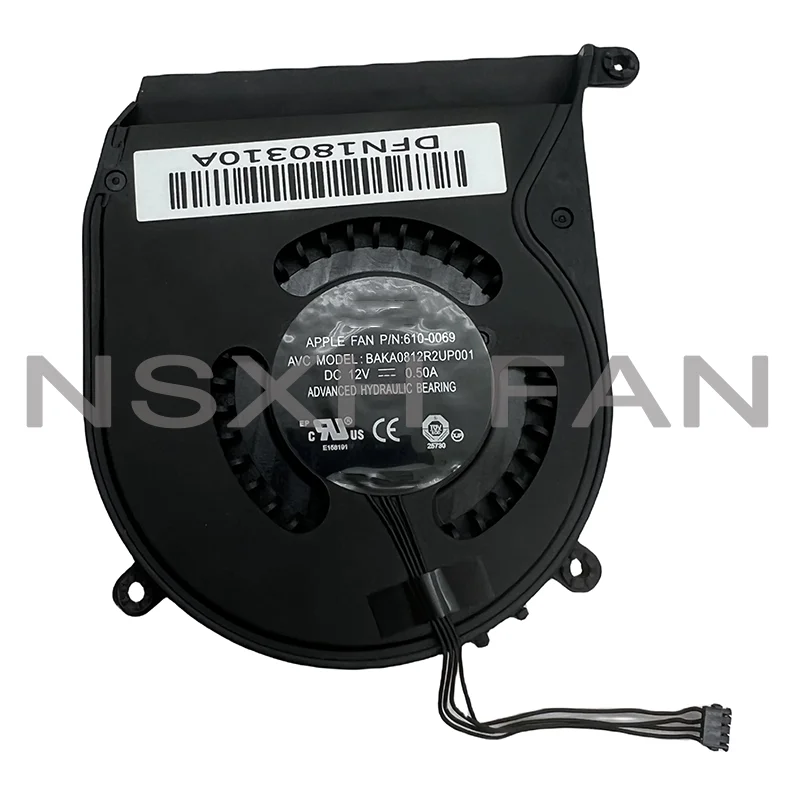 Nuova Ventola Di Raffreddamento Della Cpu Unibody A1347 Metà 2010 2011 2012 2014 Muslimb Bub0712Hc-Hm01 610-0056 610-0069 610-0158