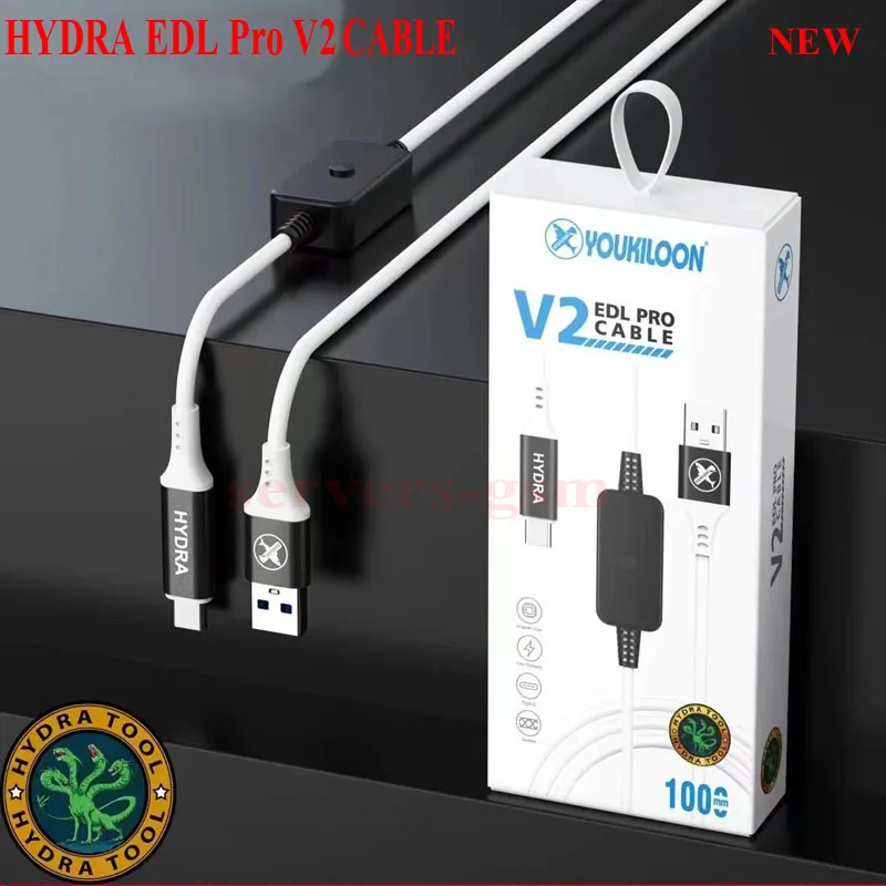 Original HYDRA V2 EDL PRO Type-C USB Cable for Hydra Dongle Cables are sent randomly type c cable