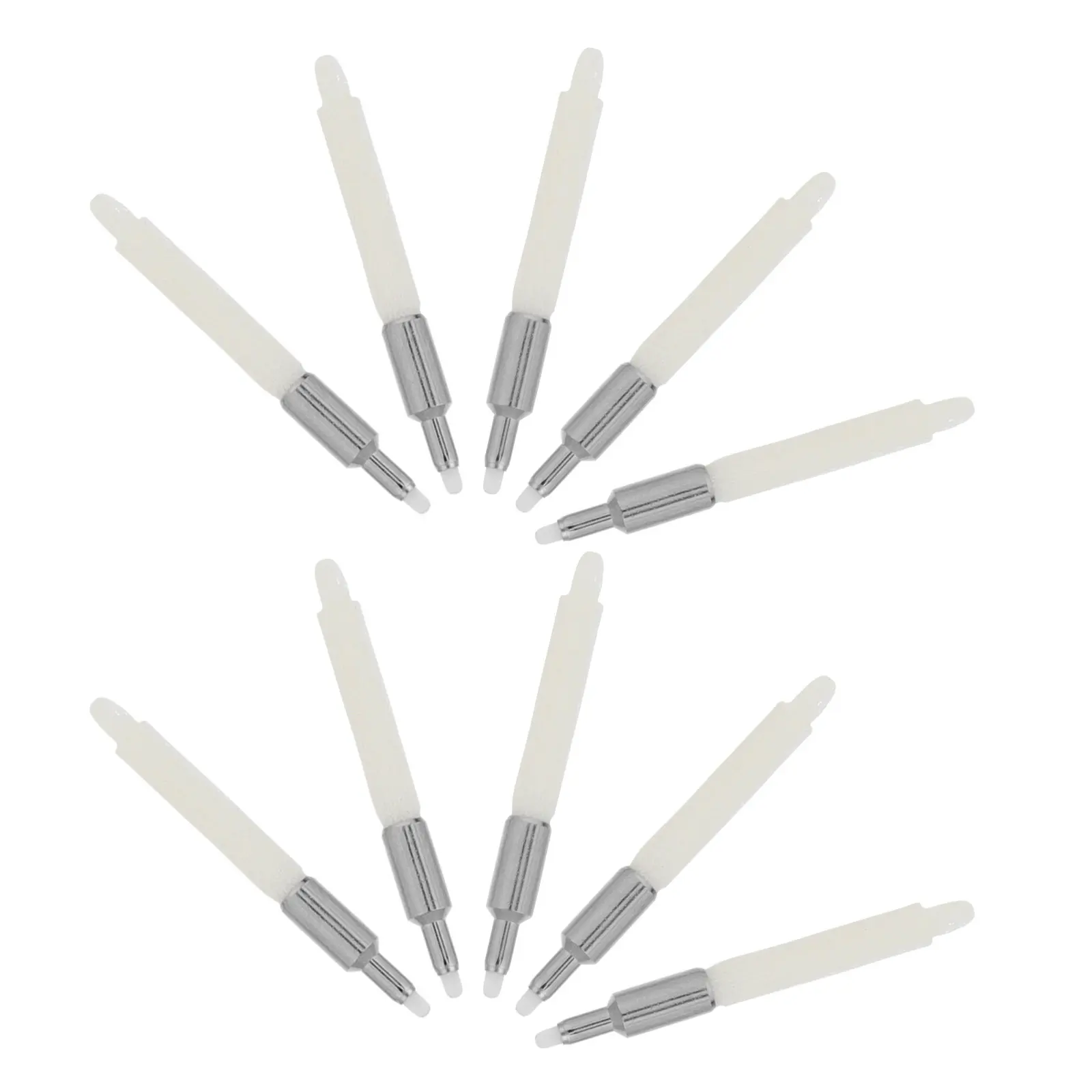 10Pcs 0.5mm 리필 가능 펜용 교체 가능한 페인트 마커 펜촉 종이 금속 목재 만년필에 정확하고 상세한 표시 그리기