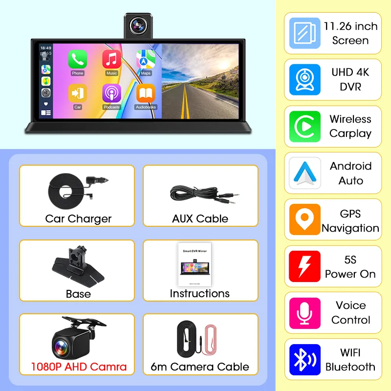 4K DVR 6m Cam