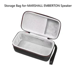 Waterproof Anti-Scratch Portable Speaker Storage and Protective Organizer Bag (Black bag)