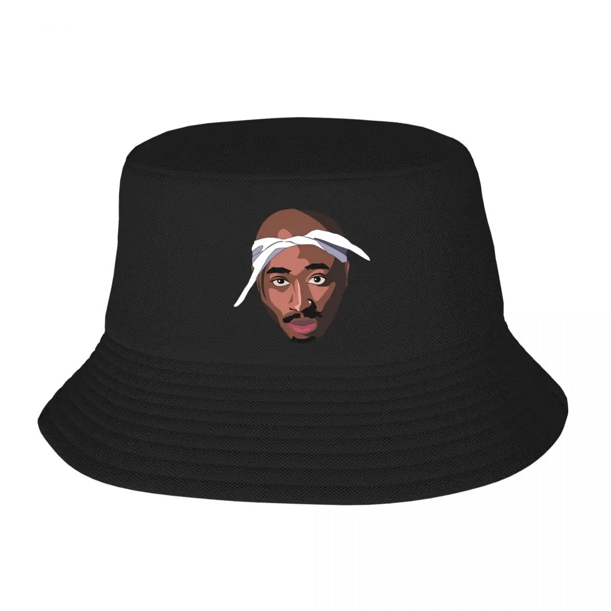 

2pac (5) Spring Reversible Bob Bucket Hats Cotton Fisherman Caps Girl Boy Outdoor Sport Chapeau Bob Hat