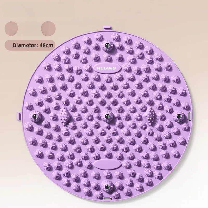 Purple [upgraded magnet model] high efficiency acupressure board (diameter 48cm)