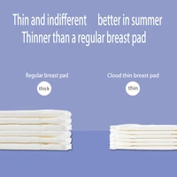 Three-Layer Fiber Ultra-Fine Waterproof Breathable Breast Pad Anti-Overflow Maternity Care Pad Baby Feeding 2