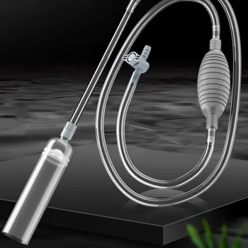 Aquarium Siphon Vacuum Cleaner Fish Tank Water Changer Manual Water Changer Semi-Automatic Aquarium Pump Cleaner