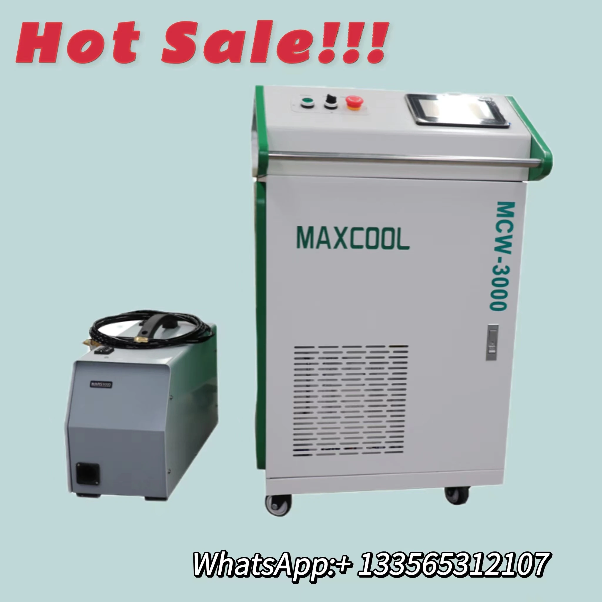 

Maxcool 1500W 1000W 2000W Portable Laser Rust Remover Dust Old Paint Laser Cleaner Hand Held Fiber Laser Welding Machine 3 IN 1