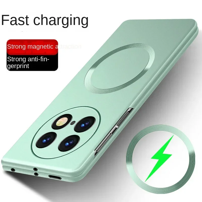Magnetic Slim Bezel Phone Case with Ultra-Thin Hard Camera Protection