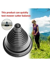  Lawn Mower Balancer Garden Tools Knife Sharpener Auxiliary Accessories Abs Lawn Mower Blade Balancer Hardware Tools Accessories 