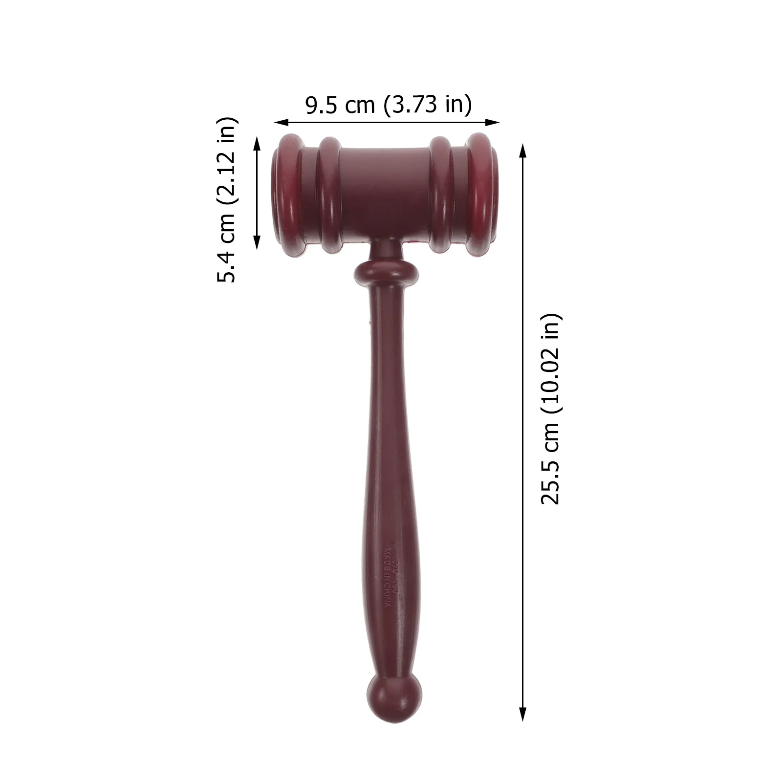 2개입 법원용 망치, 판사 경매 소품, 법 의식 장 망치, 임원 선물, 장난감, 인지 활동 도구