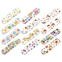 120pcs/set Transparent Cartoon Band Aid Wound Dressing Plaster First Aid Strips Tape Kawaii Adhesive Bandages Cute Woundplast 1