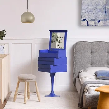 Postmodern Small Makeup Vanity Dressing Table Toiletries Dressers Dresser Hairstyles Bedroom Nail Penteadeira Trendy Furniture