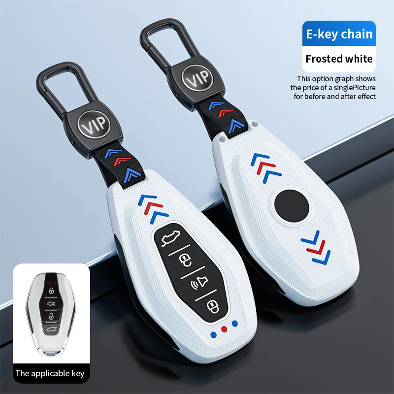 

ABS 4 buttons Car Key Case Cover Fob Shell for Chery JETOUR X70 X70plus X70m X90plus X95pro Keychain