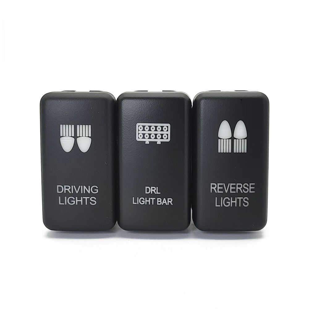 Auto Power On Off Led Drl Della Luce Bar Push Button Switch Per Toyota Tacoma Fj Land Cruiser 4Runner Highlander Hilux Prado 120