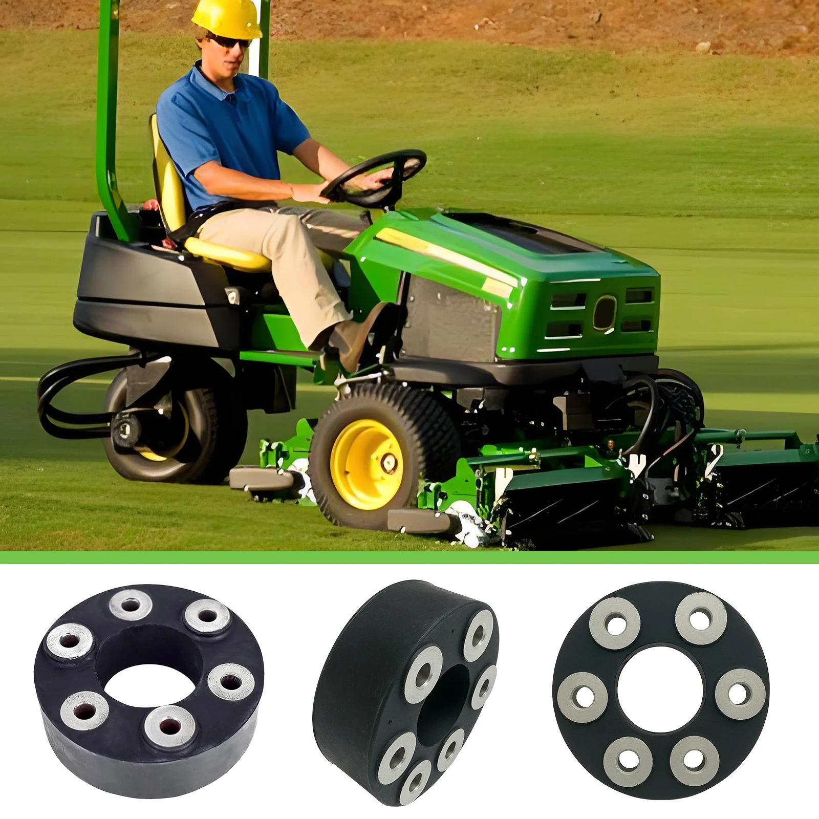 Metal Rubber Driveshaft Isolator for Agricultural Machinery