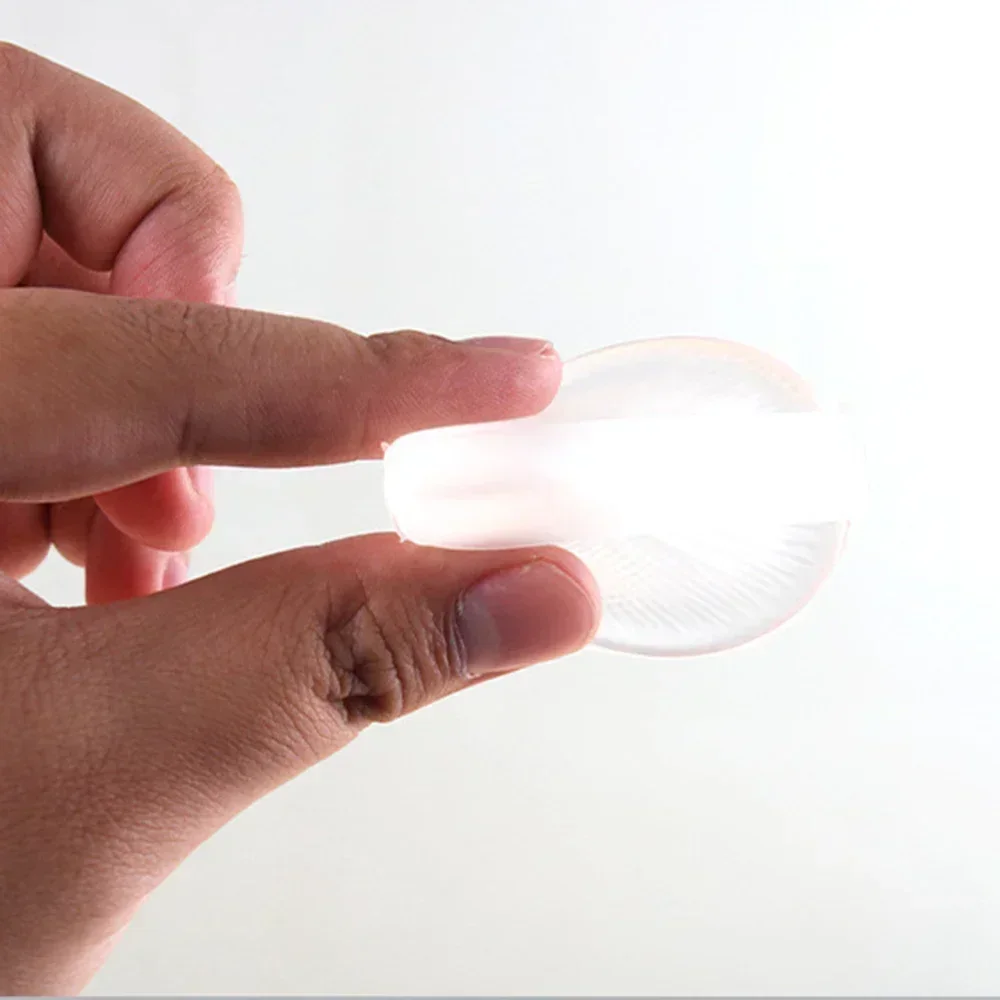 Soft Silicone Gel Powder Puff Sponge For Cosmetic Face Foundation BB Cream No Powder Eating Powder Cosmetic Puff Makeup Tools