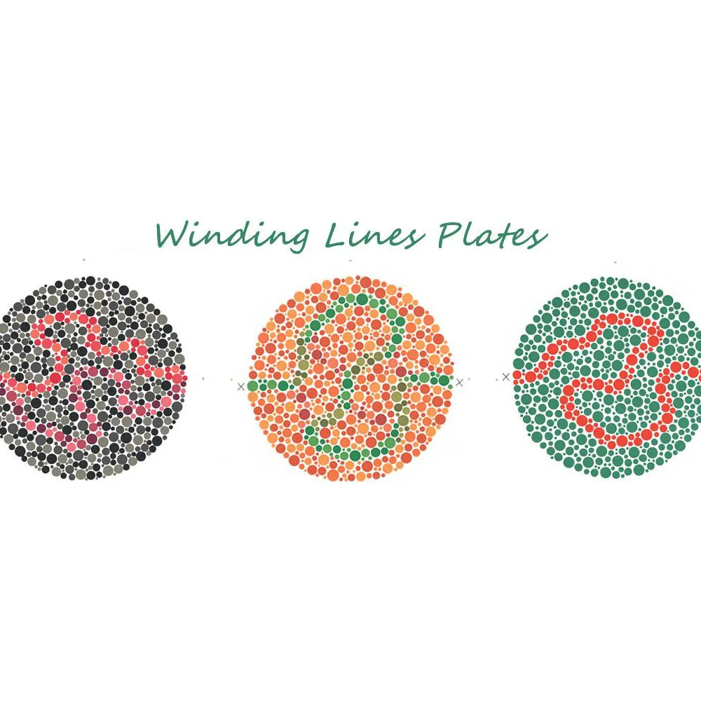 Kanehara Ishihara Test Chart Books, for Color Deficiency-38 Plate Book