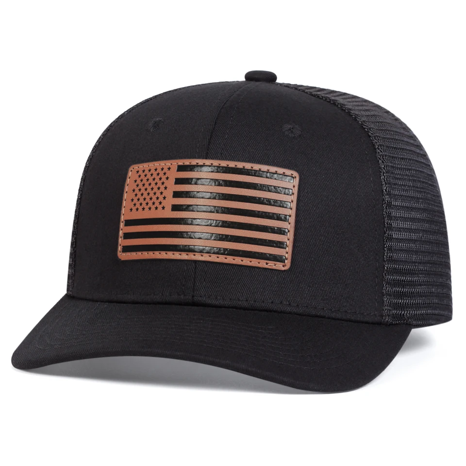 Unisex American Flag Adjustable Baseball Cap