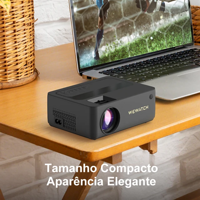 Projetor Wewatch V10 Pro 1080P Wifi 150 Ansi Lumen Superdescontostop