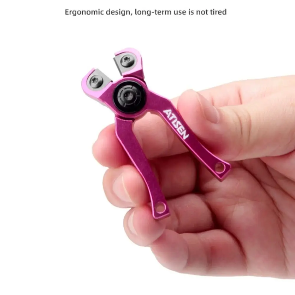 Tungsten Steel Head Fishing Line Cutter with Hanging Hole Built-in Spring Lure Shears Mini Lightweight Fishing Line Cut