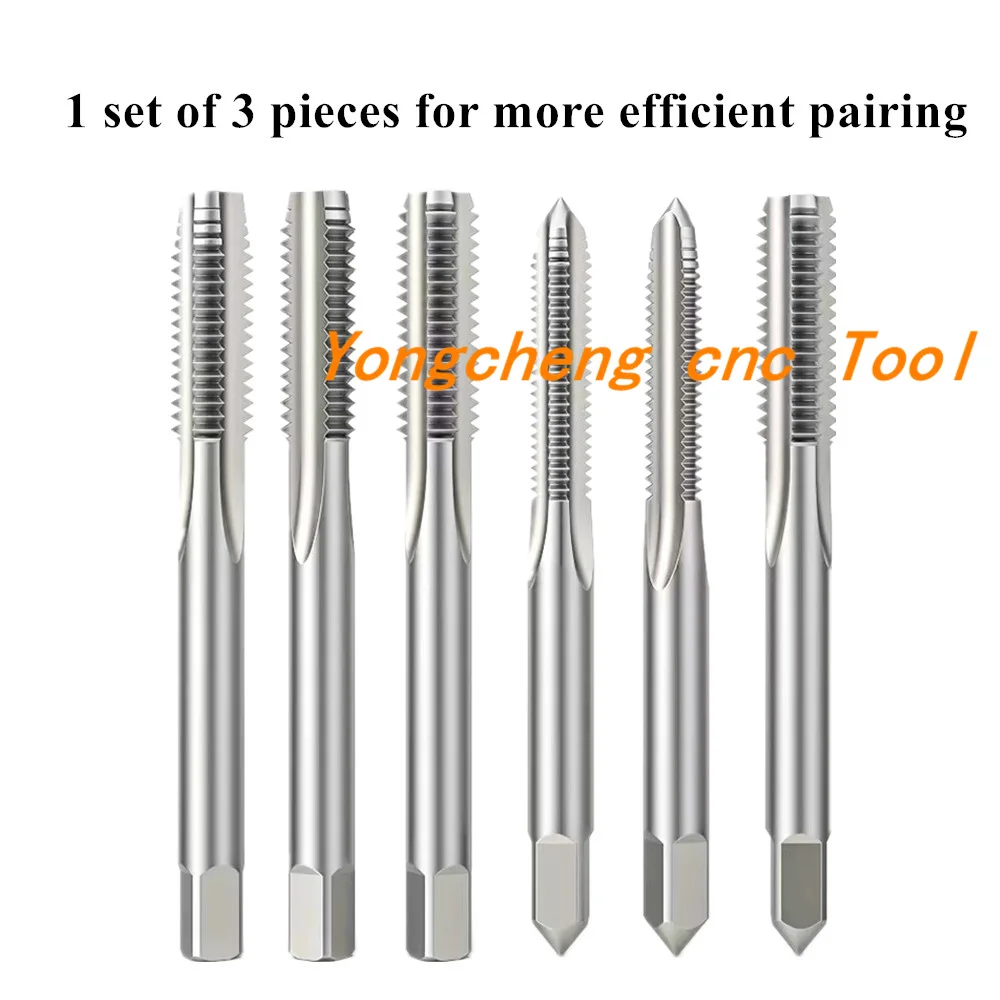 Original YG-1 T7099 HSS Hand 1# 2# 3# 3Pcs/1 Set Tap M3 M4 M5 M6 M8 M10 M12 M14 M16