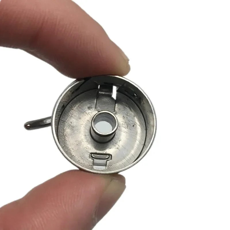 

New Household Silver Metal Sewing Machine Bobbin Case Sewing Machine Accessories Bobbin Case For Old Style Sewing Machine