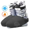 1/2pcs Ouble Ski Shoe Cover Waterproof Warm Shoe Cover Black Snow Boot Cover Protection Help Retain Up To Plus20 Degrees 1