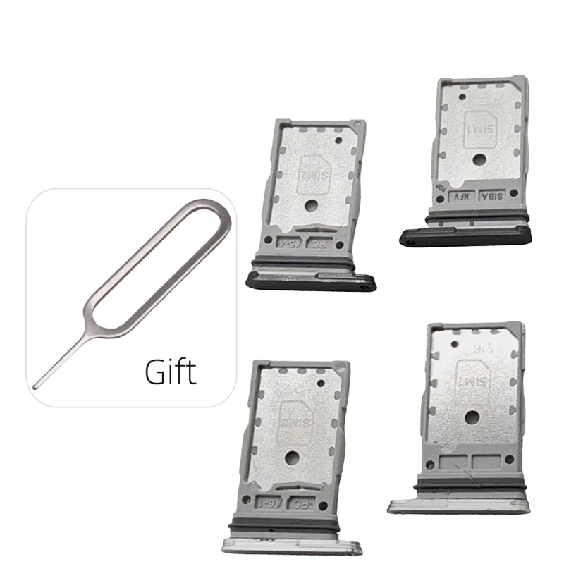 Dual Slot SIM Card Tray Drawer Holder Replacement for Samsung Galaxy S24 Series